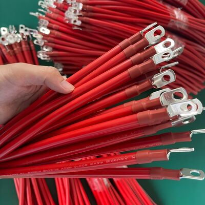 UL Standard Battery Connection Cable High Temperature High Voltage Silicone Wire for New Energy Applications