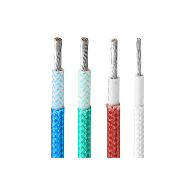 2AWG 4AWG 6AWG 8AWG 10AWG 12AWG 14AWG 16AWG Гибкое стекловолокно Плетение Консервированная медная силиконовая резиновая проволока