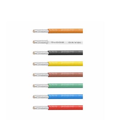 UL1180 PTFE провод 200C высокотемпературный, 12-32 AWG