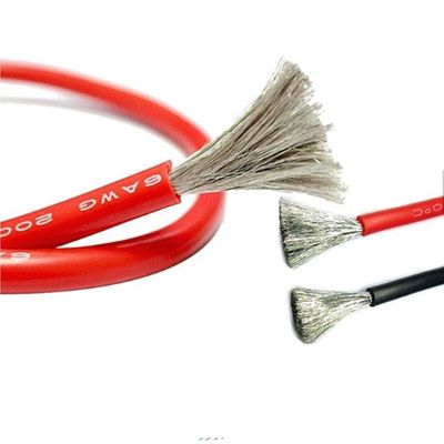UL3512 12AWG Super Soft Silicone Insulated Wire with 660/0.08 Tinned Copper for High Temperature Applications
