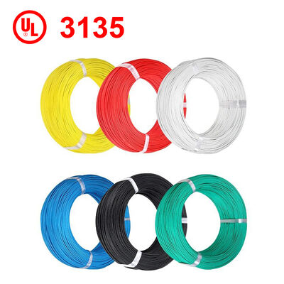 Silicone Wire UL3135 600V 200C High Temperature Electric Cable with Tinned Copper for Intelligent Appliance