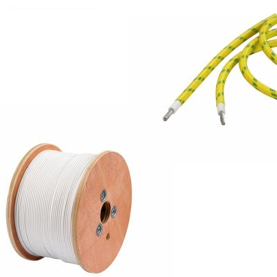 UL3071 600V Rated Voltage 200°C High Temperature Resistant Flexible Silicone Insulated Fiberglass Braided Heater Element Wire