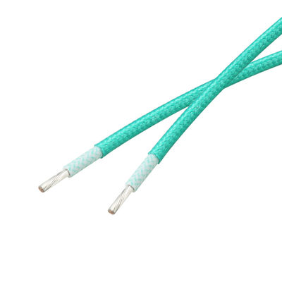 600V 13AWG  UL3071 Nickel Copper Braided Cable Stranded Fiberglass